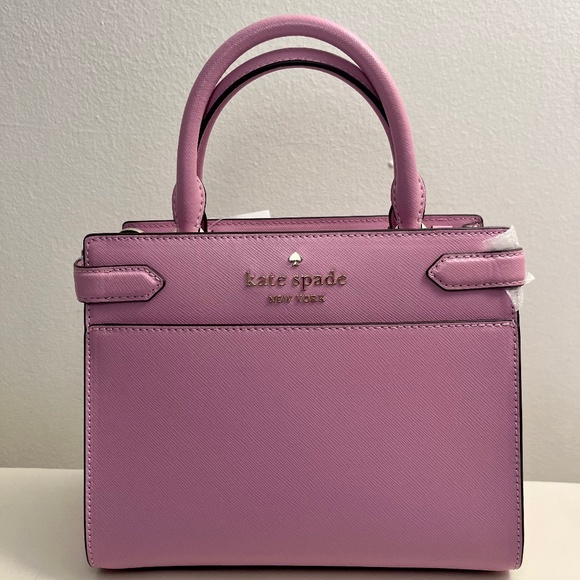 NWT Kate Spade Staci Small Satchel in Pink - Picture 1 of 6
